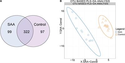 Plasma Metabolomic and Intestinal Microbial Analyses of Patients With Severe Aplastic Anemia